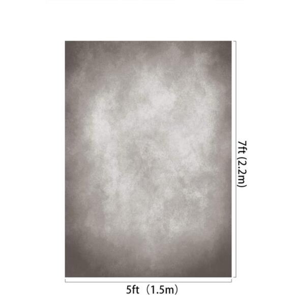 5x7ft Vintage Backdrops Abstract Grey Portrait Photo Backdrop for Photography - Picture 2 of 7